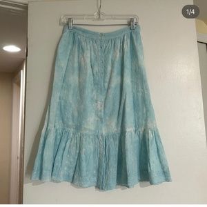 design365 tie dye midi skirt